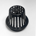 Ver imagem 3 de Kit 4 Ralo Abacaxi Plástico Anti Folhas para Calha e Tubo 100 Mm