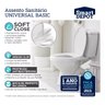 Assento Sanitario Pp Universal Basic Branco Soft Close Smart Depot - 2