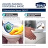 Assento Sanitario Pp Universal Basic Branco Soft Close Smart Depot - 5