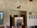 Ver imagem 2 de CAVALO DE PAREDE DECORAR FERRO FUNDIDO PRONTO ARTES