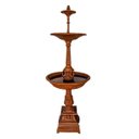 Ver imagem 1 de CHAFARIZ 3 QUEDAS 2M 30CM BASE ANJO FERRO FUNDIDO PRONTO ARTES