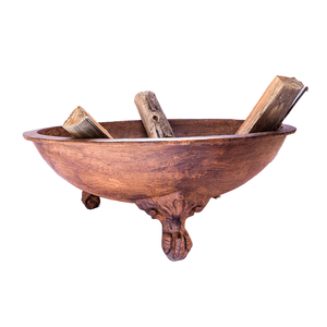 LENHEIRO CANELA 84x34CM FERRO FUNDIDO PRONTO ARTES