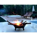 Ver imagem 3 de LENHEIRO CANELA 84x34CM FERRO FUNDIDO PRONTO ARTES