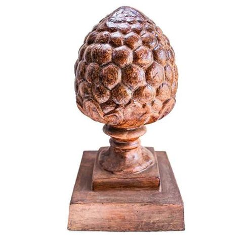 PINHA ABACAXI GLOBO 01UN FERRO FUNDIDO PRONTO ARTES