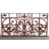 GRADE DECORATIVA 1,10X 55CM FERRO FUNDIDO PRONTO ARTES - 1