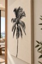Ver imagem 3 de Quadro Palmeira Tropical Minimalista 40x60
