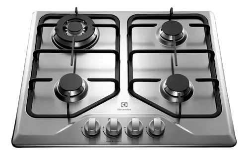 Cooktop 4 Bocas À Gás Electrolux Gt60x Bivolt Inox - 1