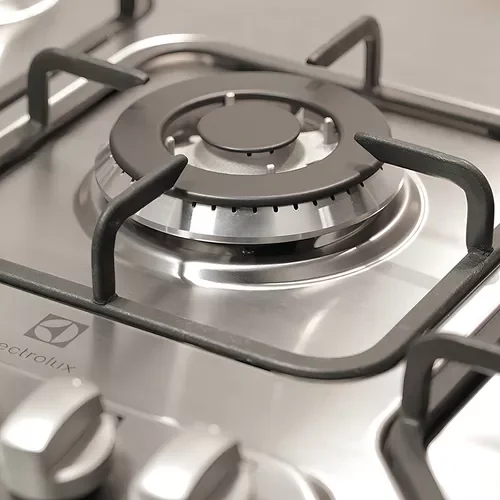 Cooktop 4 Bocas À Gás Electrolux Gt60x Bivolt Inox - 5