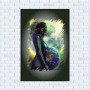 Ver imagem 1 de Placa Decorativa Mdf Mãe Gaia Tamanho 20x27cm