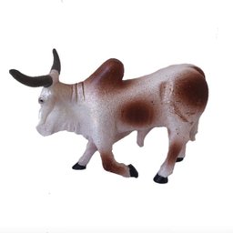 Touro Boi De Resina Para Decoração Artesanato Par - 5