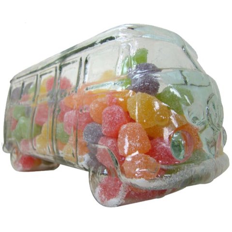 Baleiro Kombi Volkswagen Pote Vidro Festa Balas