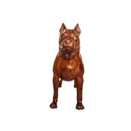 CACHORRO PITBULL 01UN FERRO FUNDIDO DECORAÇÃO PRONTO ARTES - 2