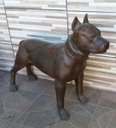 Ver imagem 5 de CACHORRO PITBULL 01UN FERRO FUNDIDO DECORAÇÃO PRONTO ARTES