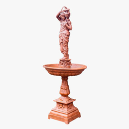 ESCULTURA DEUSA JARDIM FERRO FUNDIDO PRONTO ARTES - 2