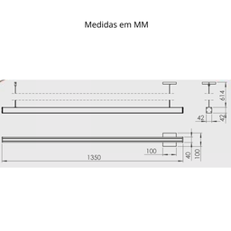 Pendente Linear Egito - 2
