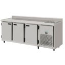 Ver imagem 1 de Balcão Refrigerado de Inox 2,00mts 3 Portas com Pia Direito 135kbsp200dp Kofisa