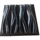 Ver imagem 2 de Forma 3d Gesso Molde Ondas 39x39cm Abs Molde Para Gesso/cimento 3d