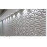 Forma 3d Gesso Molde Ondas 39x39cm Abs Molde Para Gesso/cimento 3d - 3