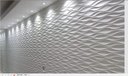 Ver imagem 3 de Forma 3d Gesso Molde Ondas 39x39cm Abs Molde Para Gesso/cimento 3d
