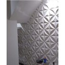 Ver imagem 3 de Forma 3D Molde Gesso 3D Floral Petala 39x39cm Abs 1,5mm