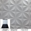 Ver imagem 1 de Forma 3D Molde Gesso 3D Floral Petala 39x39cm Abs 1,5mm