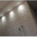 Ver imagem 3 de Forma 3D Molde Gesso 3D Floral Petala 39x39cm Abs 1,5mm