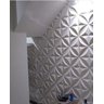 Forma 3D Molde Gesso 3D Floral Petala 39x39cm Abs 1,5mm - 2