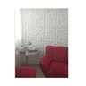 Forma 3d Gesso Flor Do Oriente 34x34cm Abs 1,5 Gesso/cimento 3d - 2