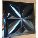 Ver imagem 3 de Forma 3d Molde Gesso 3d Floral Petalas 29x29 ABS Gesso Ou Cimento