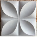 Ver imagem 1 de Forma 3d Molde Gesso 3d Floral Petalas 29x29 ABS Gesso Ou Cimento