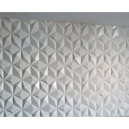 2 Forma 3d Gesso 3d Mini Diamante 24x14cm ABS Molde Para Gesso ou Cimento - 2