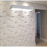 Forma Molde Gesso 3d Mosaico Bloco 40x40cm Abs Gesso Ou Cimento 3d - 4
