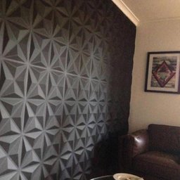Forma Gesso 3d 4 Estrelas 40x40cm Abs 1,5mm Gesso ou Cimento 3d - 5
