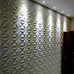 Forma Gesso 3d 4 Estrelas 40x40cm Abs 1,5mm Gesso ou Cimento 3d - 4