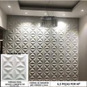 Ver imagem 2 de Forma Gesso 3d 4 Estrelas 40x40cm Abs 1,5mm Gesso ou Cimento 3d