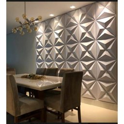 Forma Molde Gesso 3d Colinas 40x40cm ABS Molde Para Gesso ou Cimento - 4