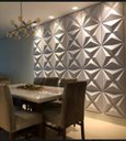 Ver imagem 4 de Forma Molde Gesso 3d Colinas 40x40cm ABS Molde Para Gesso ou Cimento