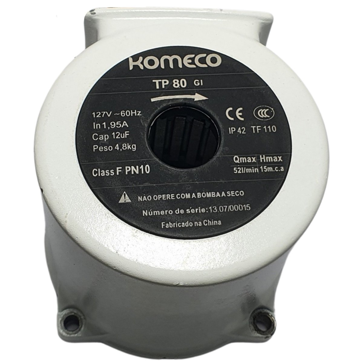Estator Pressurizador Komeco Tp 80 G1 127v - 0100030163