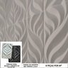Forma 3d Molde 3d Folha Garden 44x30cm Molde Para Gesso 3d Abs Virgem - 1