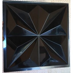 Forma 3d Gesso Cristais 40x40cm Abs 1,5mm Molde para Gesso/cimento 3d - 4