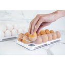 Ver imagem 7 de Kit 4 Organizadores de Geladeira Porta Frutas Legumes Ovos Clear Fresh OU