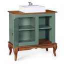Ver imagem 2 de Gabinete para Banheiro 1 Porta com Cuba Dália 3051