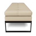 Ver imagem 3 de Recamier Verner Bege  - 120cm - p/ Quarto, Sala de Estar, Hall de Entrada - Casore