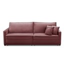 Ver imagem 5 de Sofá Sem Caixa Retrátil Reclinável 2,30m Karen Veludo Rosê Adonai Estofados