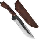 Ver imagem 3 de Faca Fighter Full Tang Artesanal 8 Faca De Luta Monobloco 4mm Brut Forj