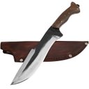 Ver imagem 1 de Faca Fighter Full Tang Artesanal 8 Faca De Luta Monobloco 4mm Brut Forj