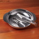 Ver imagem 2 de Pegador de Massa Inox Para Macarrão Universal Servir Salada Taumer
