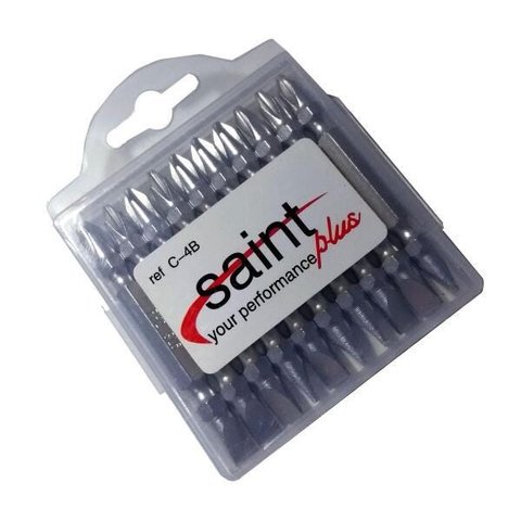 Kit Pontas Bits Fenda Phillips Imantada Curta Parafusadeira