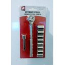 Ver imagem 3 de Chave Catraca Reversivel Soquetes 8Mm Até 15Mm Jogo 10 Peças