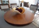 Ver imagem 2 de Prato Giratório Bandeja Decorativa 60cm Amadeirado para Mesa